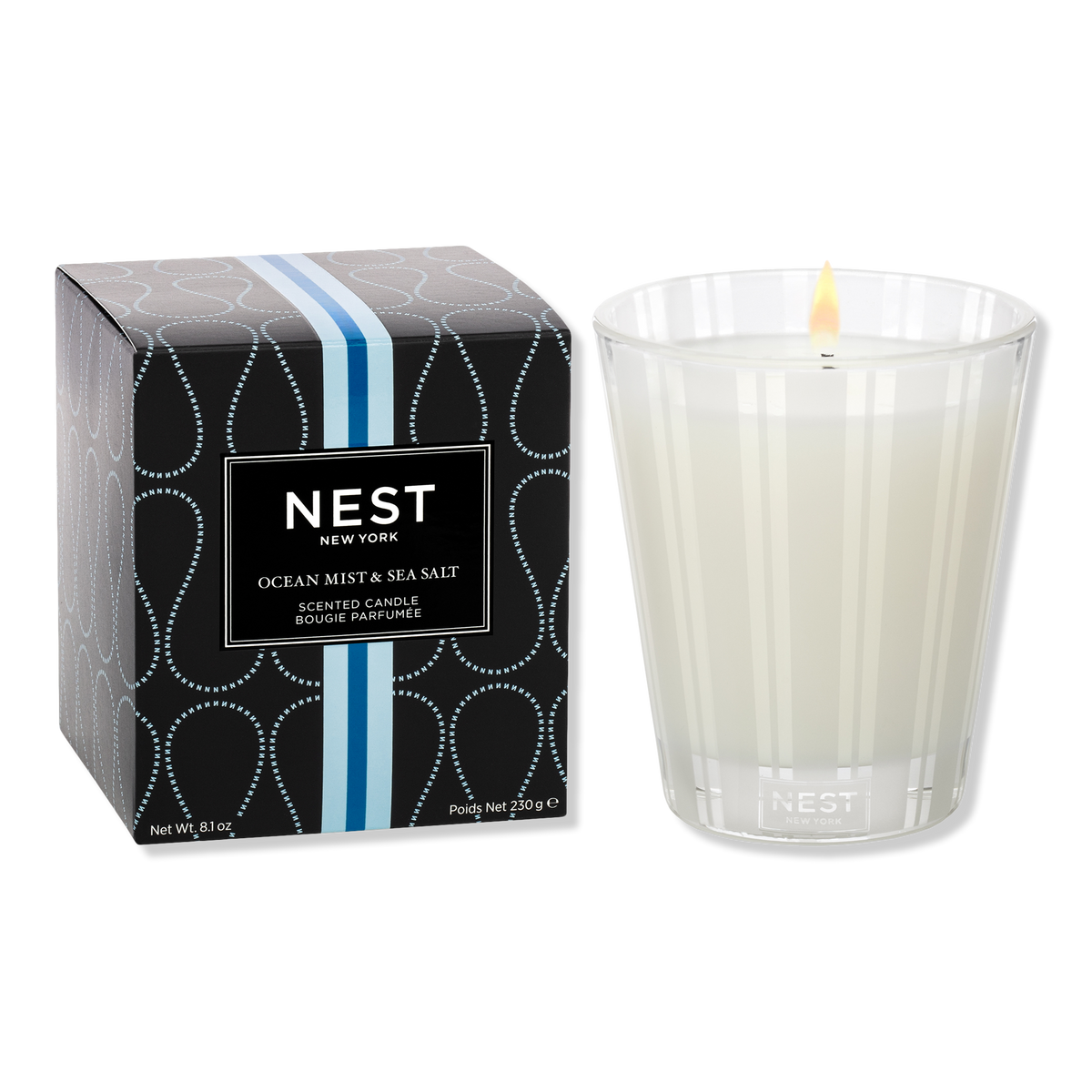 NEST Fragrances Ocean Mist & Sea Salt Scented Candle, 8.1 oz