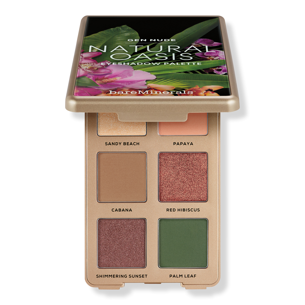 bareMinerals Beauty of Nature Gen Nude Eyeshadow Palette, Natural Oasis