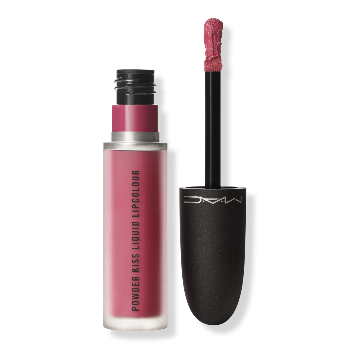 MAC Powder Kiss Liquid Lipcolour Flüssiger Lippenstift, More The Mehr-ier, 0.17 oz