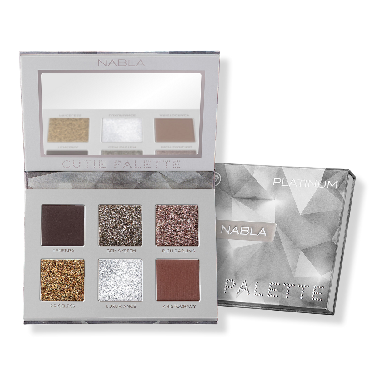 NABLA Cutie Palette, Platinum, 1 ea