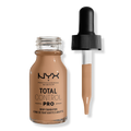 NYX Professional Makeup Total Control Pro Drop Foundation, hautnah, aufbaubar, vegan, Classic Tan, 0.43 oz