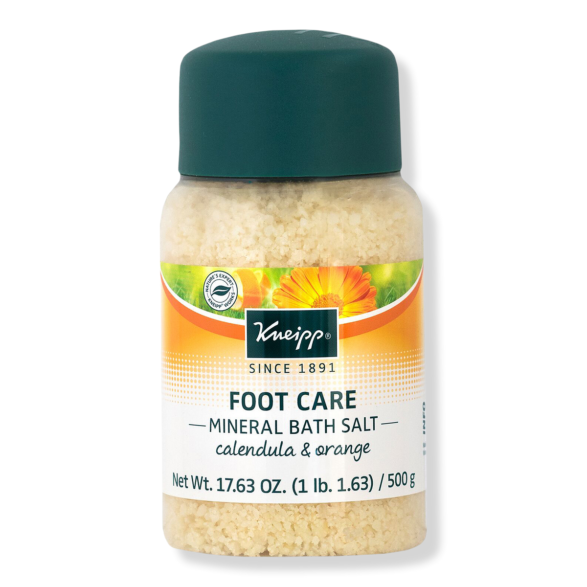 Kneipp Soothing Calendula & Orange Mineral Bath Salt Foot Soak, 17.6 oz