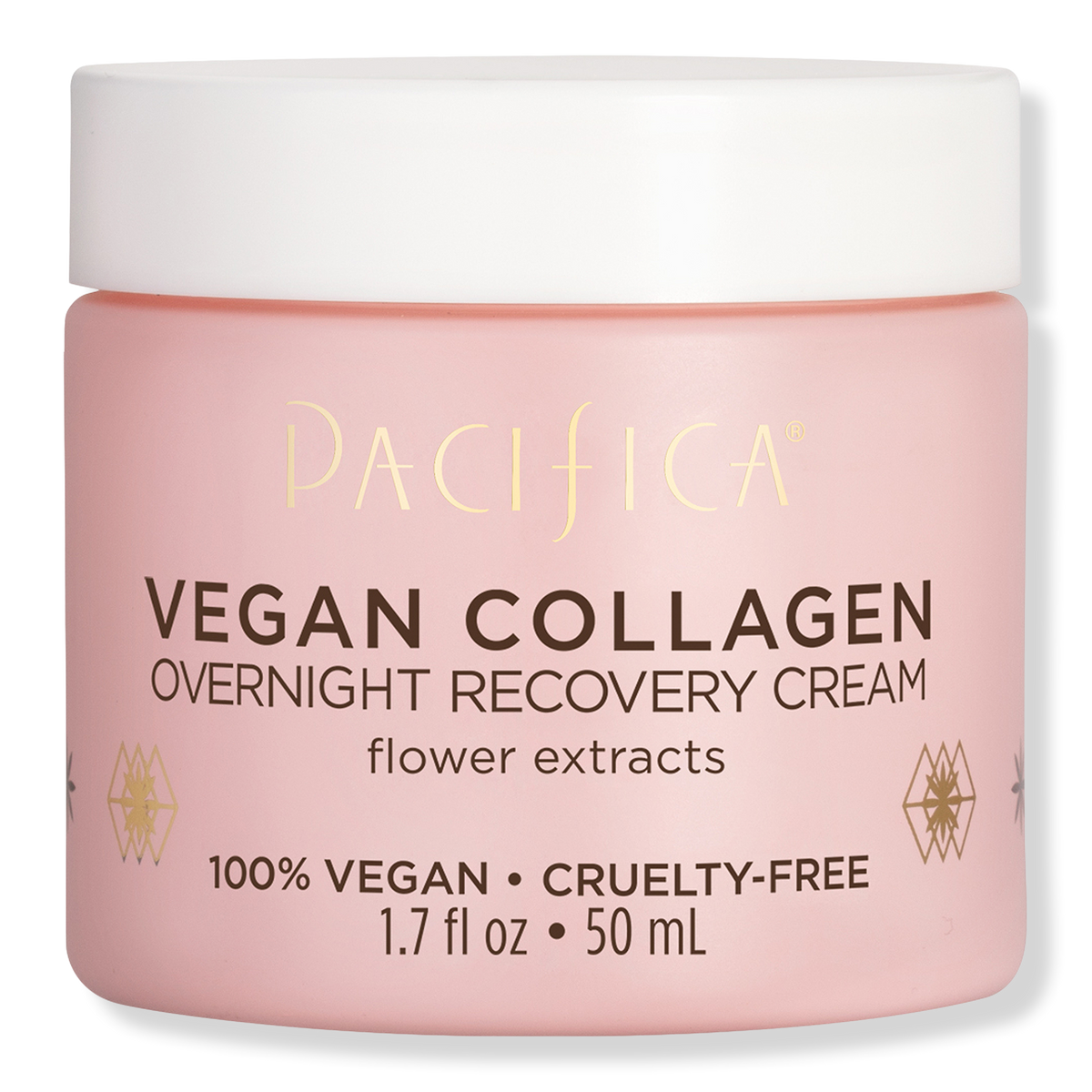 Pacifica Vegan Collagen Overnight Recovery Cream Nachtcreme, 1.7 oz
