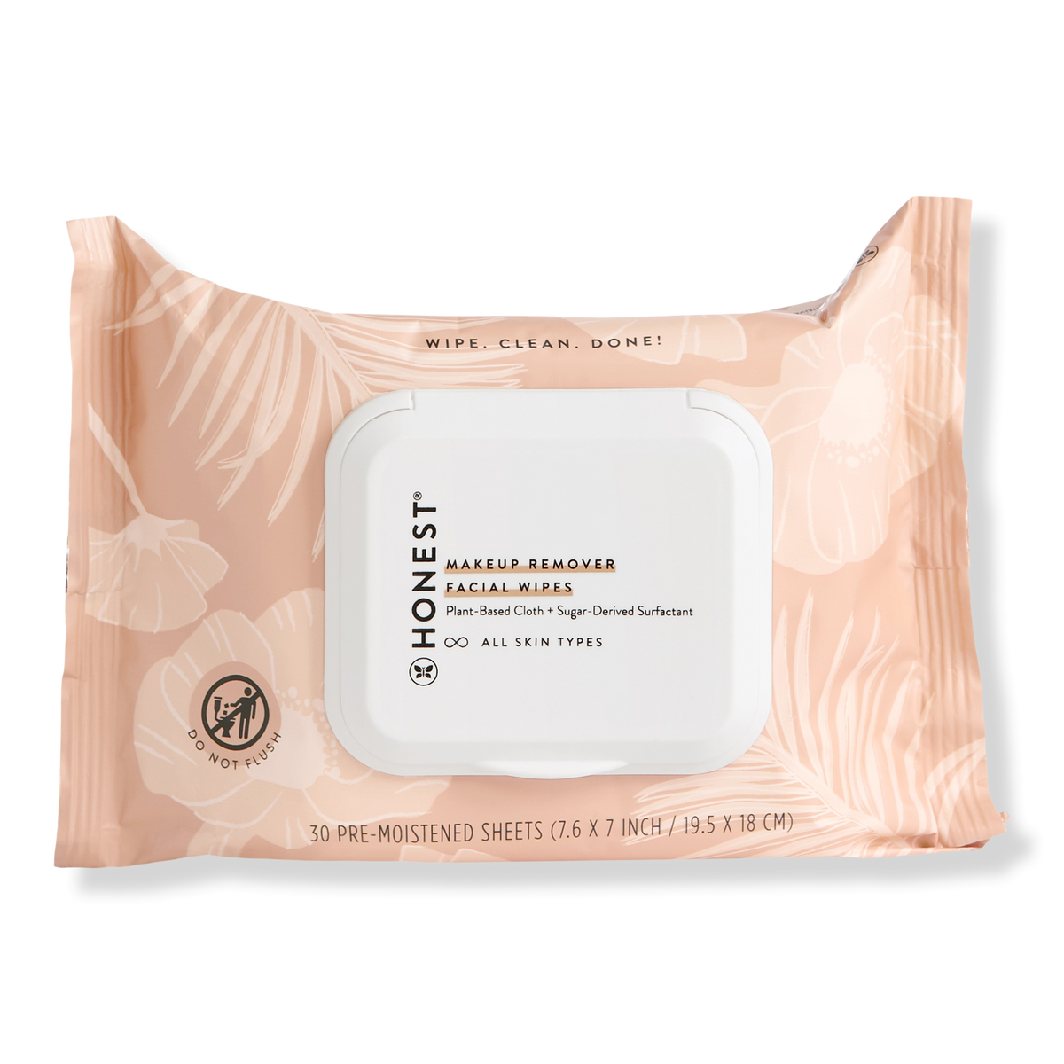 Honest Beauty Makeup Remover Wipes, 30 ea