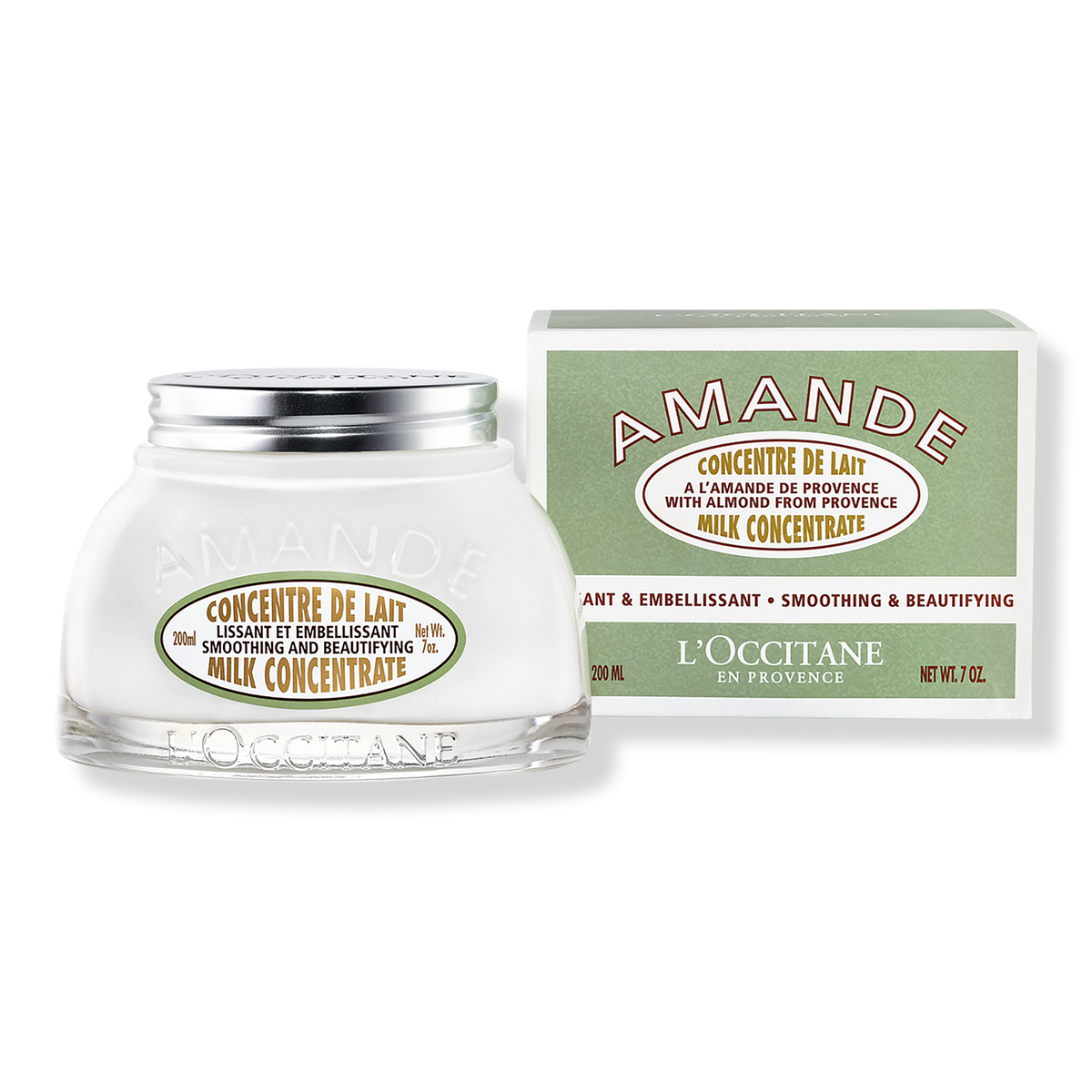 L'Occitane Almond Milk Concentrate Körpercreme, 7 oz