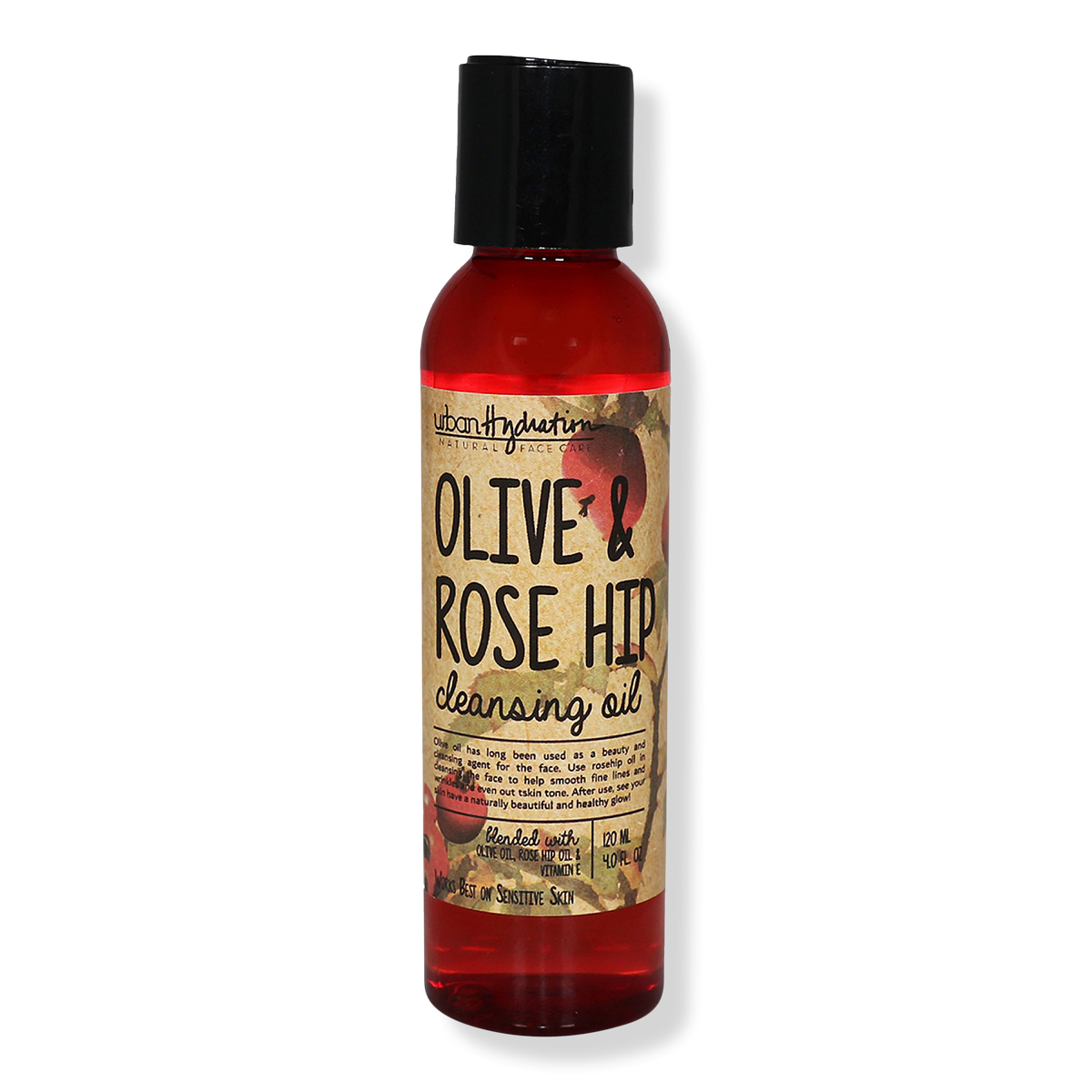 Urban Hydration Olive & Rosehip Face Cleansing Oil, 4 oz