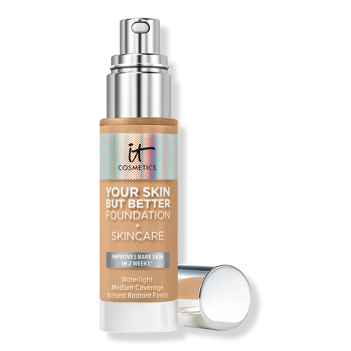 IT Cosmetics Your Skin But Better Foundation + Skincare Make-up, Medium Neutral 31, 1 oz