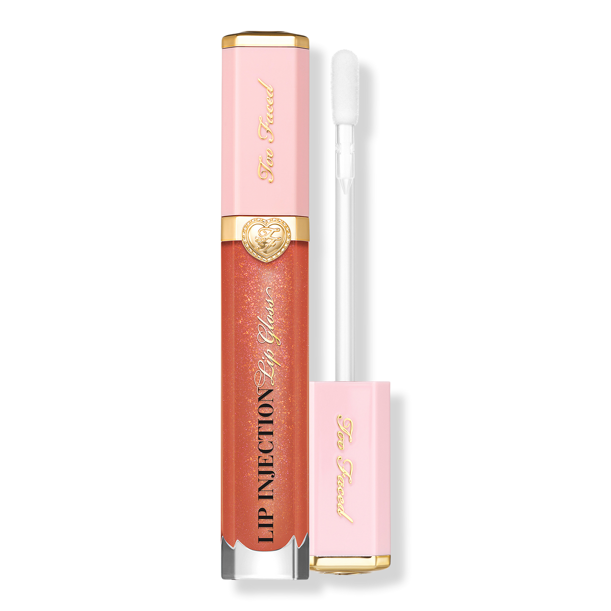 Too Faced Lip Injection Power Plumping Lip Gloss, The Bigger The Hoops, 0.22 oz