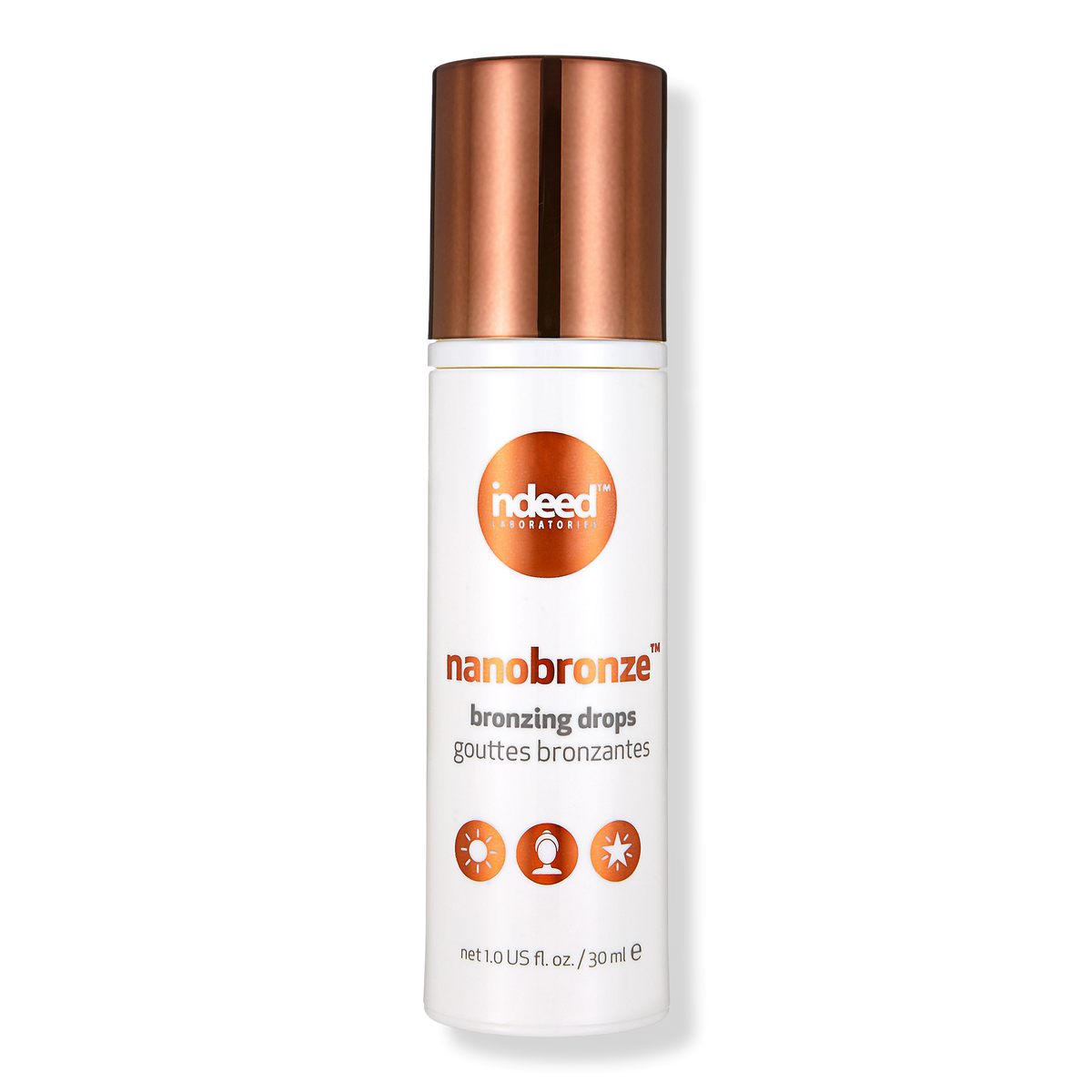 Indeed Labs Nanobronze Bronzing Drops Getönte Gesichtspflege, 1 oz