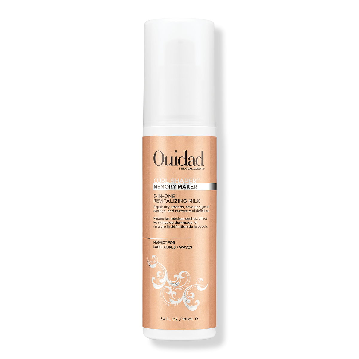 Ouidad Curl Shaper Memory Maker 3-in-One Revitalizing Milk Haarmilch, 3.4 oz