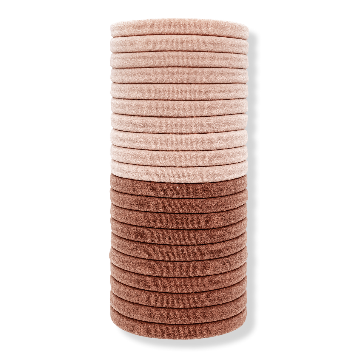 Kitsch Eco-Friendly Nylon Elastics, Blush, 20 ea