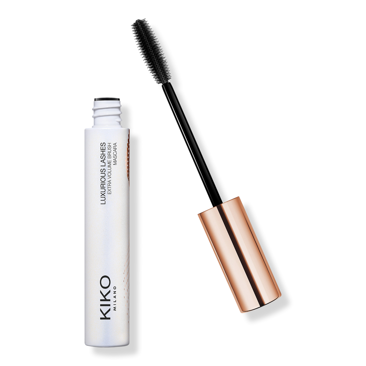 KIKO Milano Baseline Luxurious Lashes Extra Volume Brush Mascara In Black, 0.37 oz