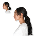 Locks & Mane 14-inch Human Hair Ponytail, Espresso