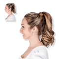 Locks & Mane 14-inch Human Hair Ponytail, Butterscotch