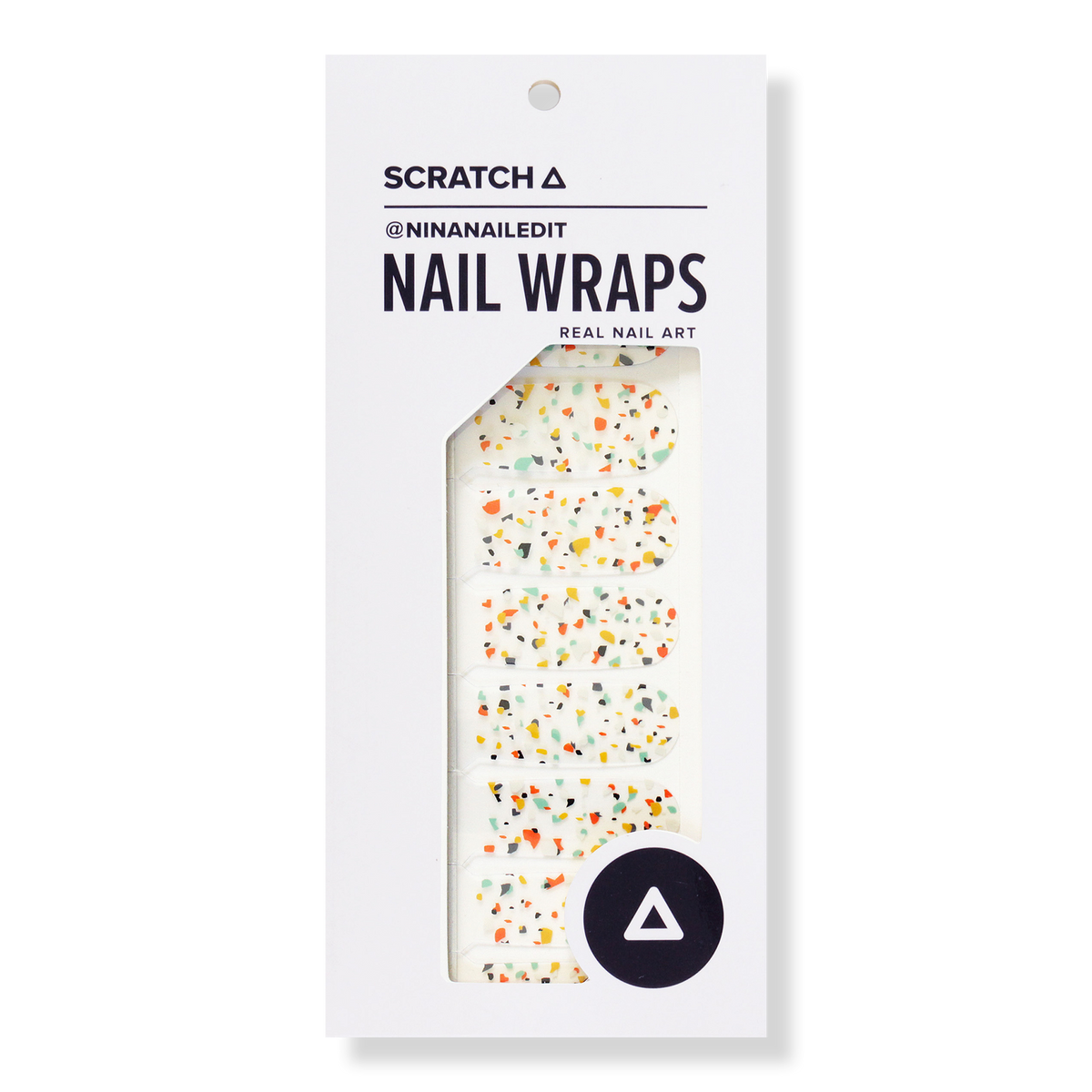 SCRATCH Terrazzo Nail Wraps Nail Art