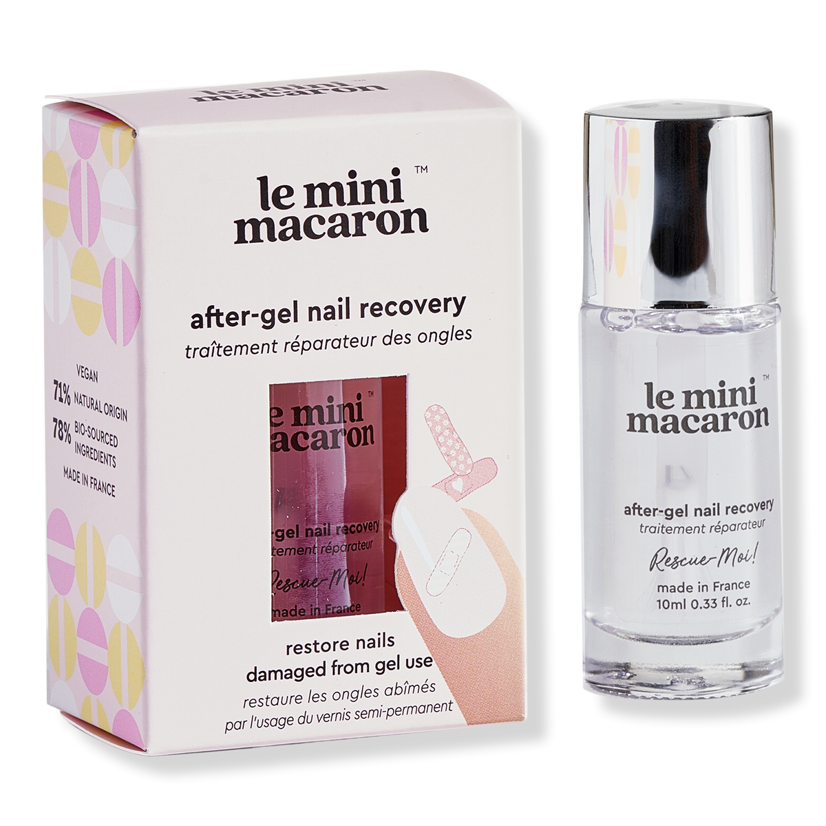 Le Mini Macaron Rescue Moi After-Gel Nagelkur, 0.33 oz