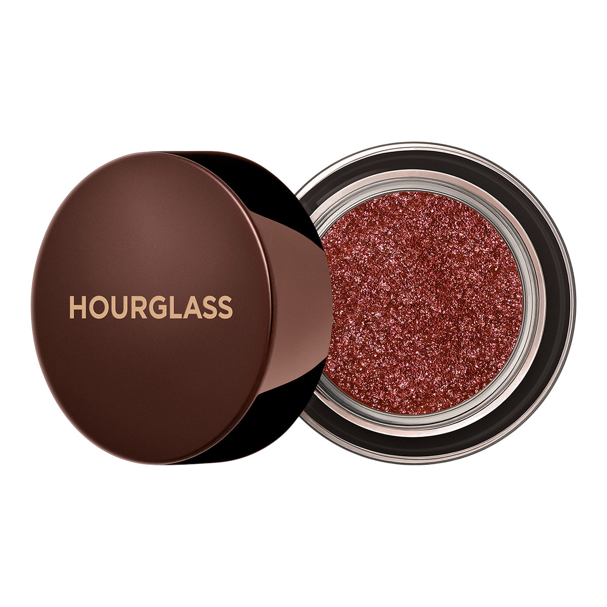 HOURGLASS Scattered Light Glitter Eyeshadow, Smoke, 0.12 oz