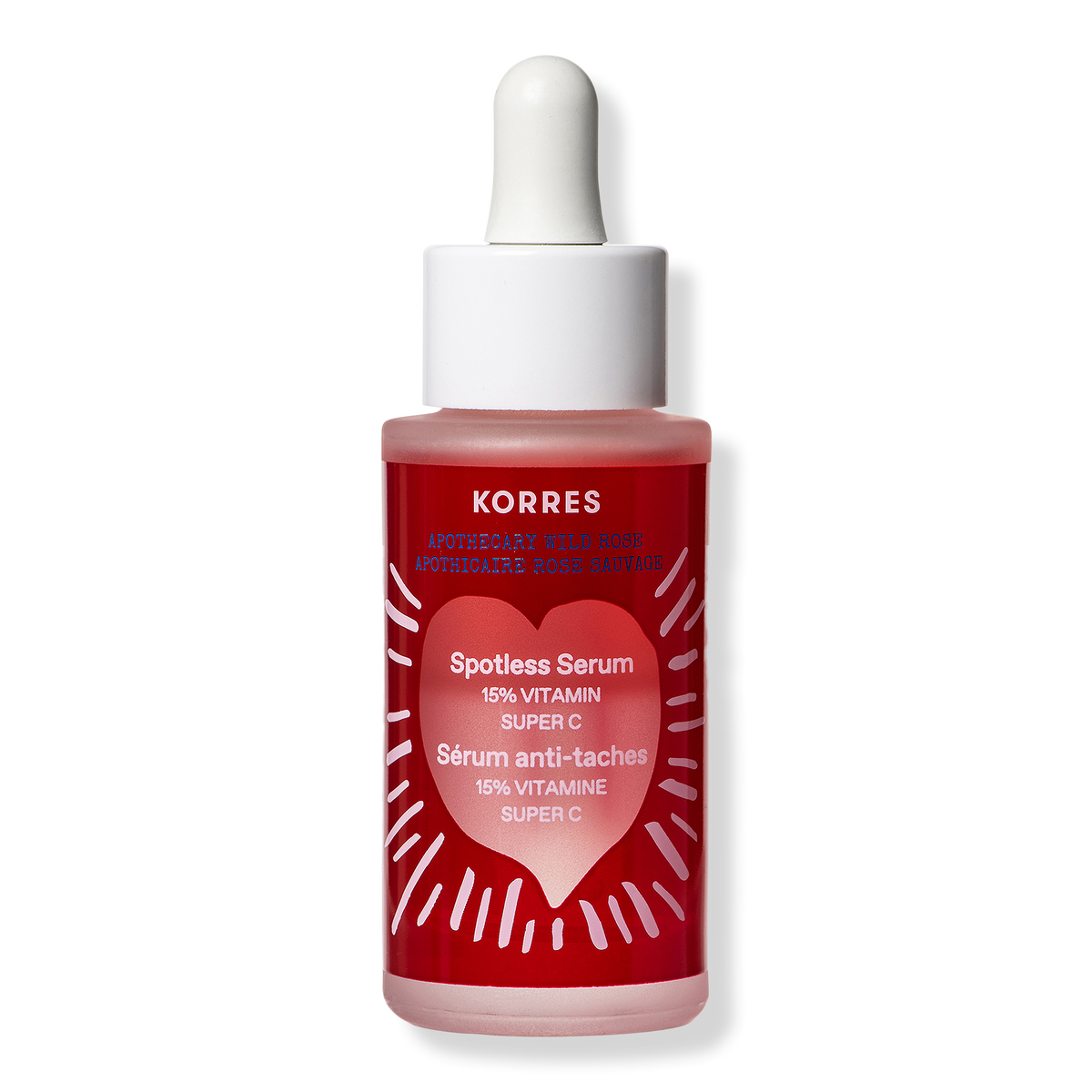 KORRES Wild Rose Spotless Serum mit 15% Vitamin Super C, 1.01 oz