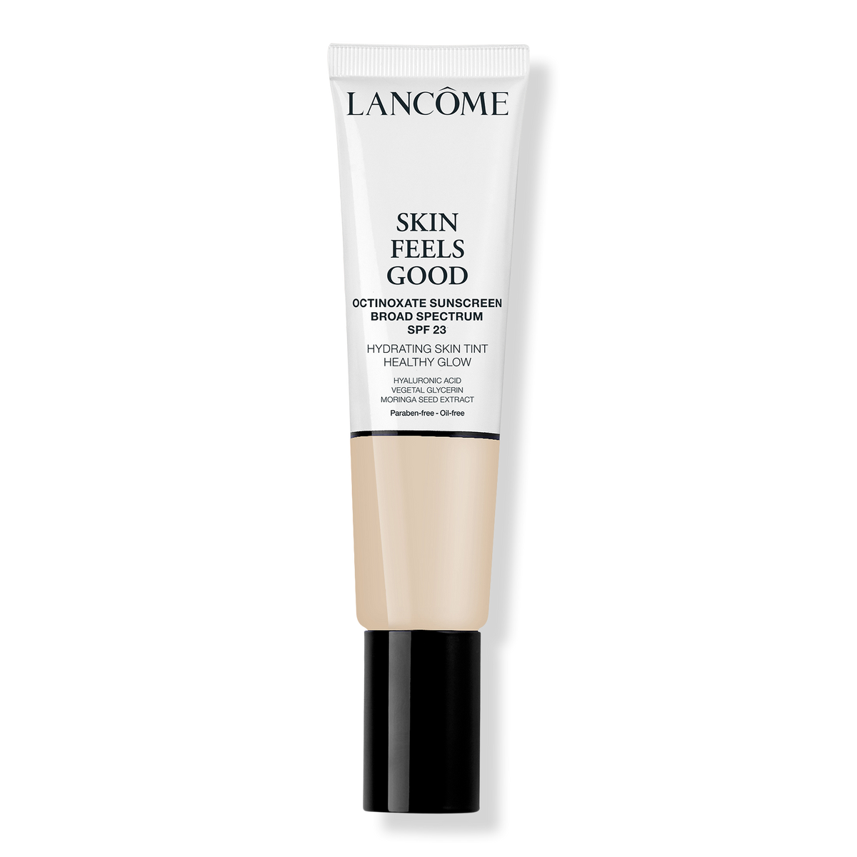 Lancôme Skin Feels Good Hydrating Tinted Moisturizer with, SPF 23, 09N Milky Peach, 1.08 oz