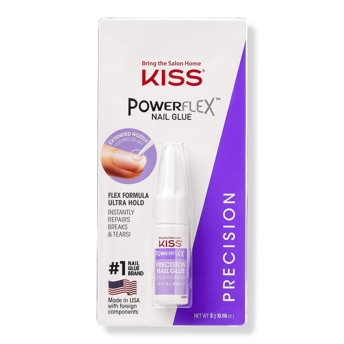 Kiss PowerFlex Precision Nagelkleber, 1 Stk.