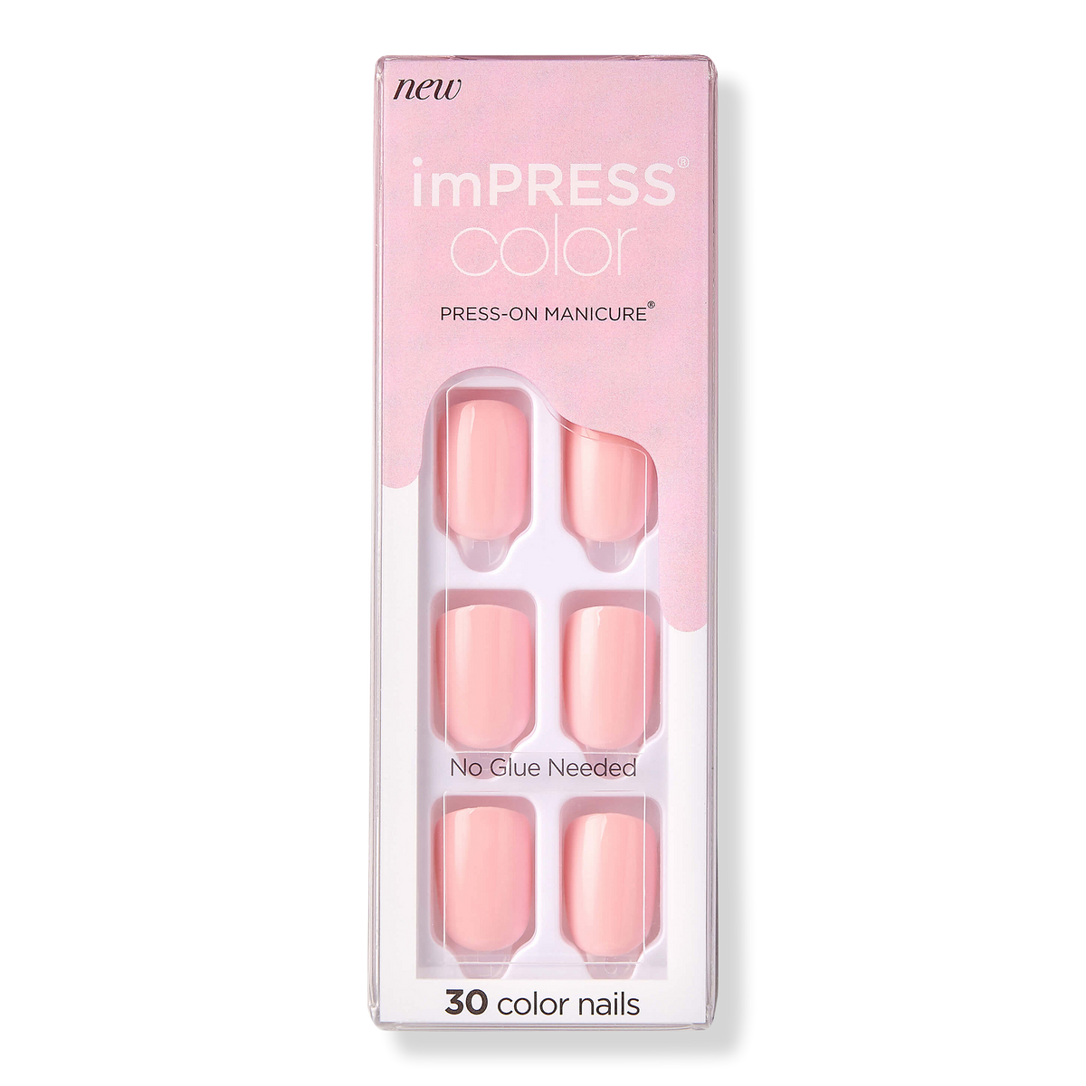 Kiss Pick Me Pink imPRESS Color Press-On Manicure