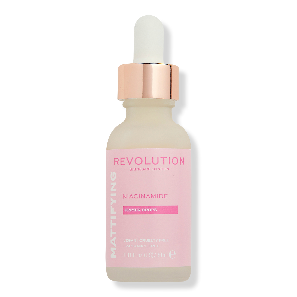 Makeup Revolution Niacinamide Mattifying Priming Drops, 1.01 oz
