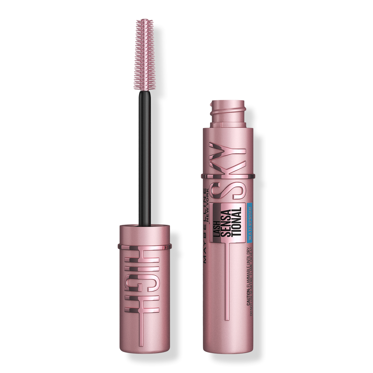 Maybelline Lash Sensational Sky High Waterproof Mascara, Brownish Black