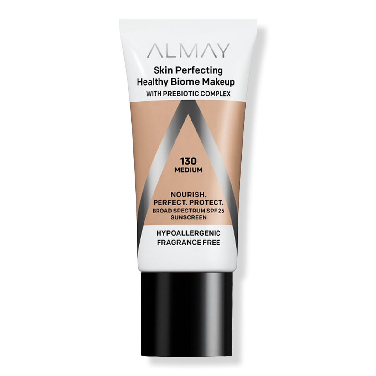 Almay Skin Perfecting Healthy Biome Makeup, 130 Medium, 1.0 oz