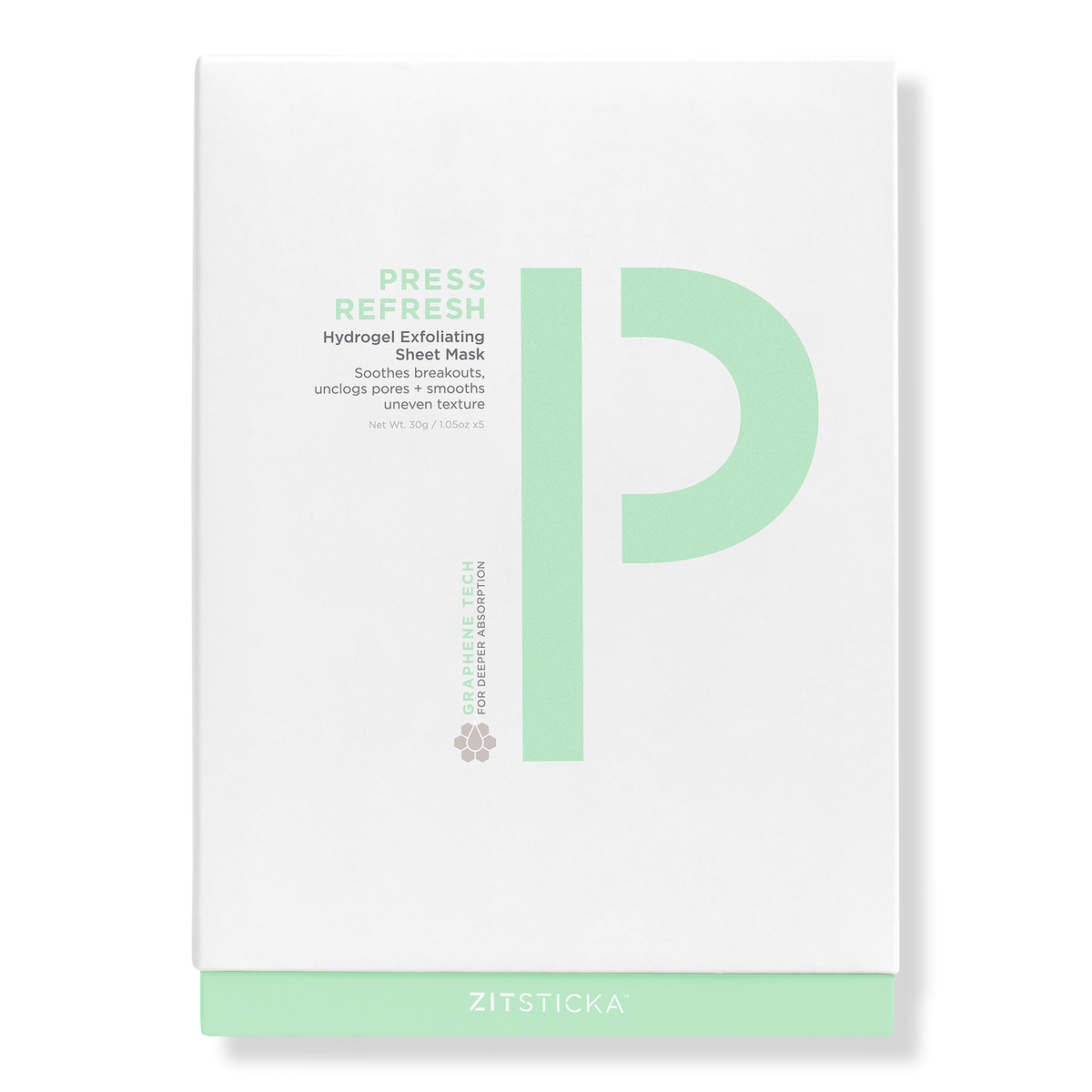 ZitSticka PRESS REFRESH Exfoliating Hydro-Mask, 5 ea