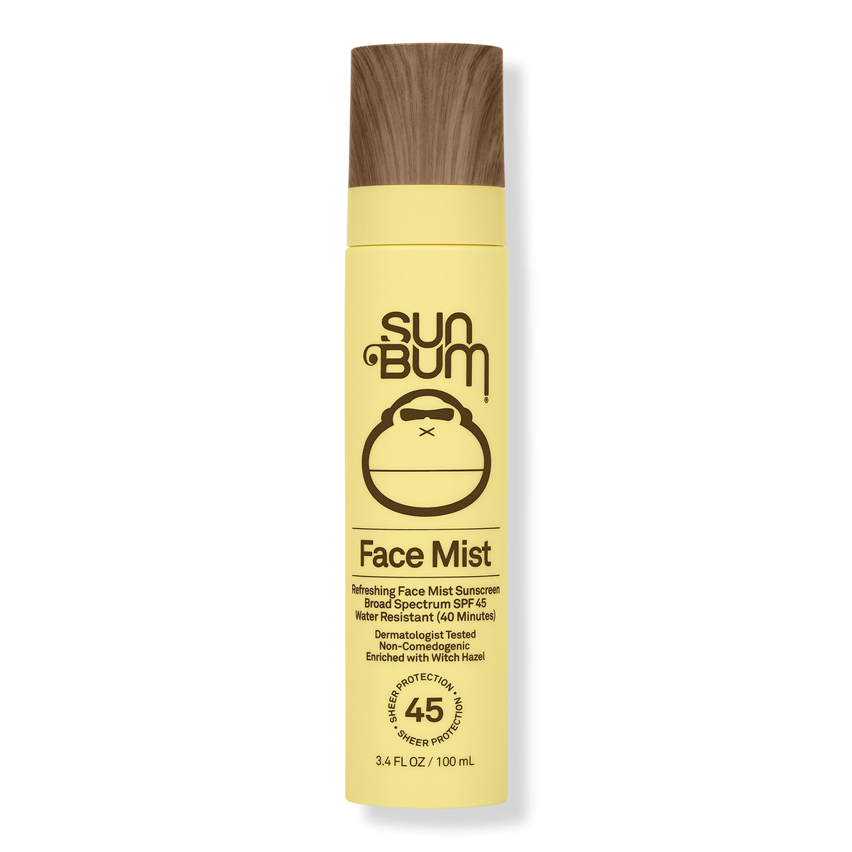 Sun Bum Face Mist, SPF 45, 3.4 oz