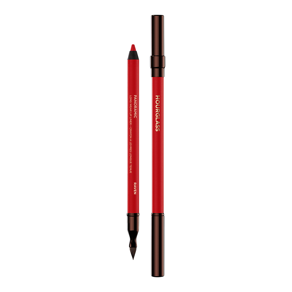 HOURGLASS Panoramic Long Wear Lippenkonturenstift, Raven, 0.04 oz