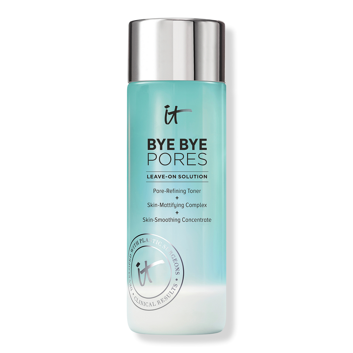 IT Cosmetics Bye Bye Pores Leave-On Solution Porenverfeinerndes Gesichtswasser, 6.8 oz