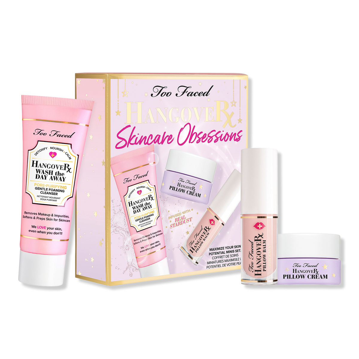 Too Faced Hangover Skincare Obsessions Set, 1.48 oz