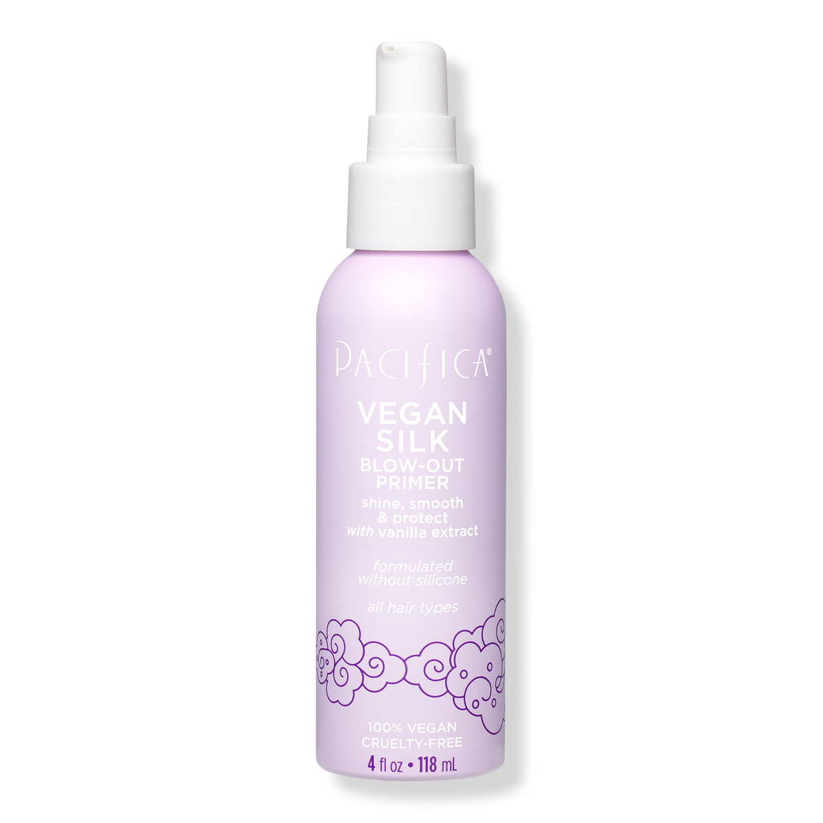 Pacifica Vegan Silk Blow-Out Hair Primer and Protectant, 4 oz
