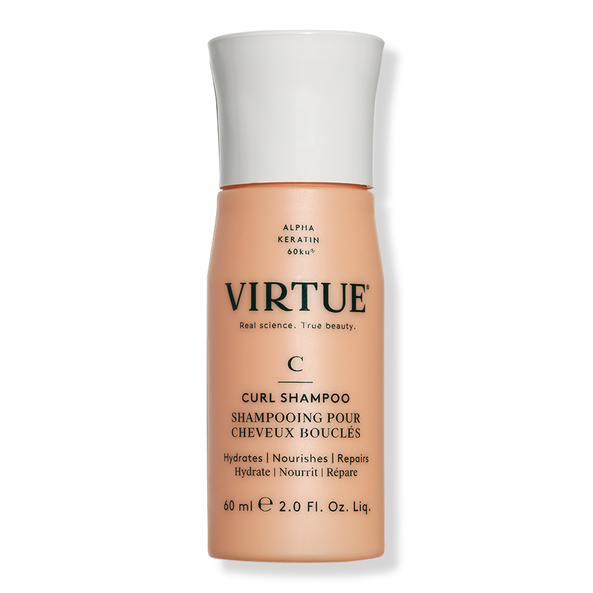 Virtue Travel Size Curl Shampoo, 2 oz