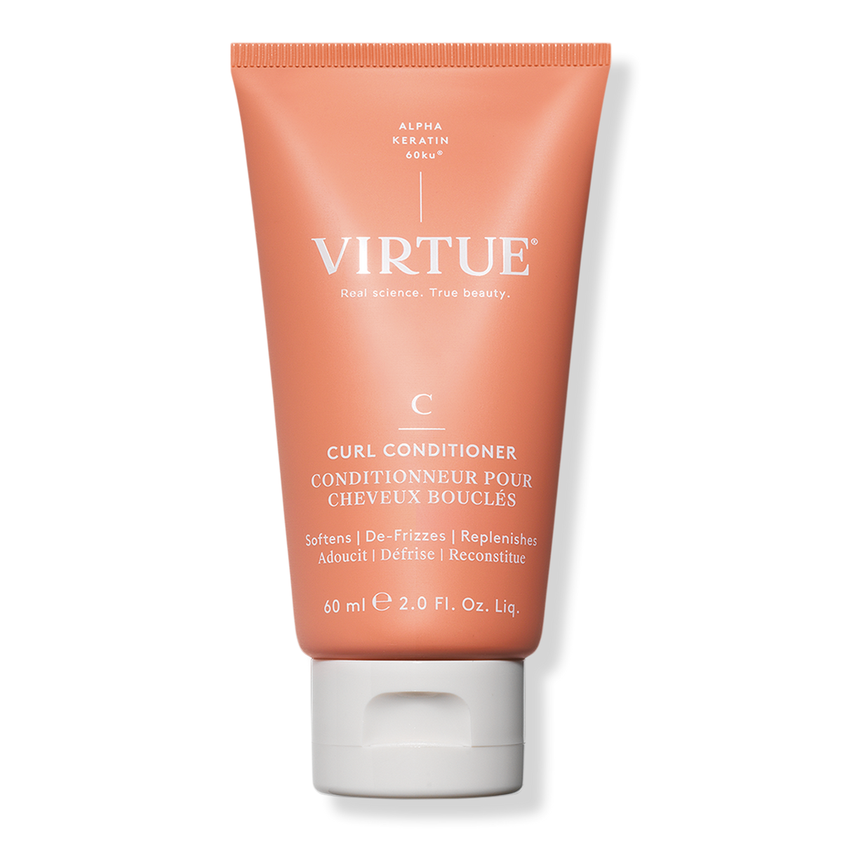 Virtue Travel Size Curl Conditioner, 2 oz