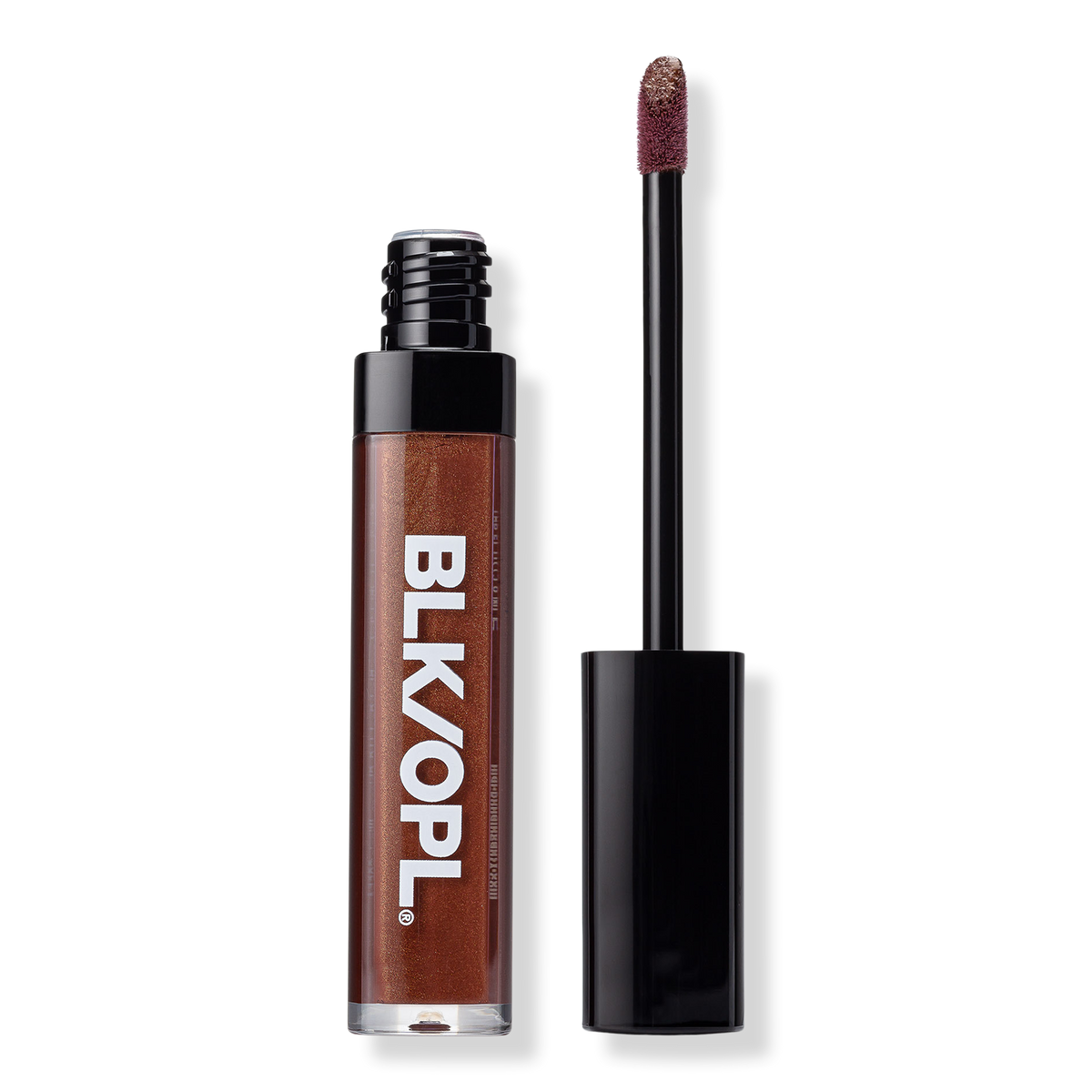 BLK/OPL High Shine Lipgloss, Uptown Brown