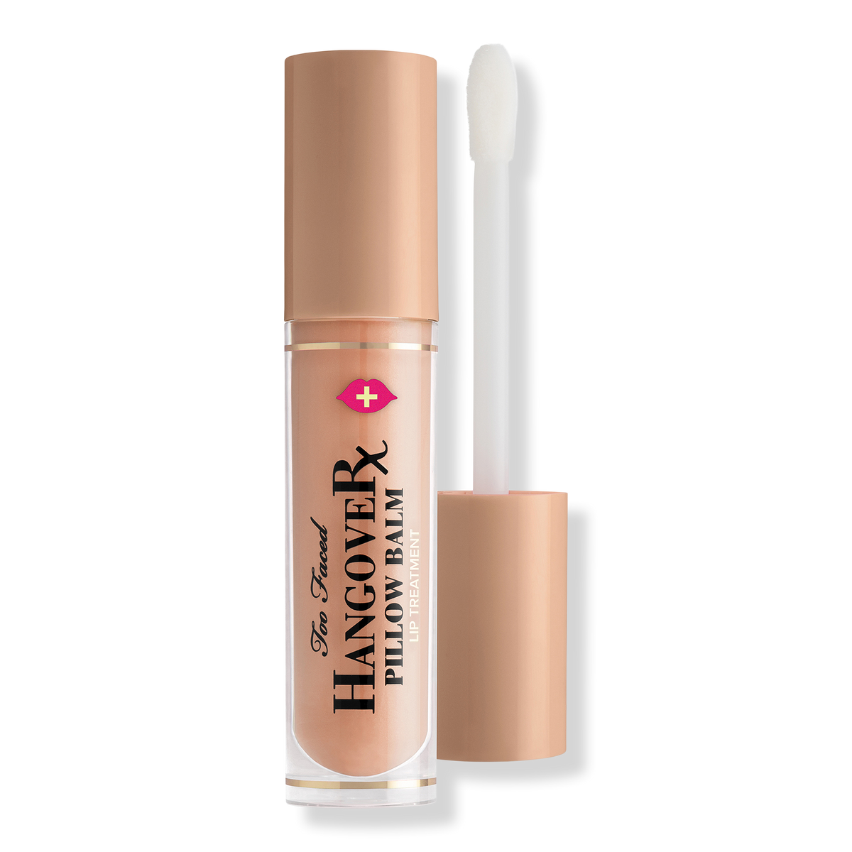 Too Faced Hangover Pillow Balm Ultra-Hydrating Lip Treatment, Cocoa Kiss (chocolate glaze), 0.20 oz