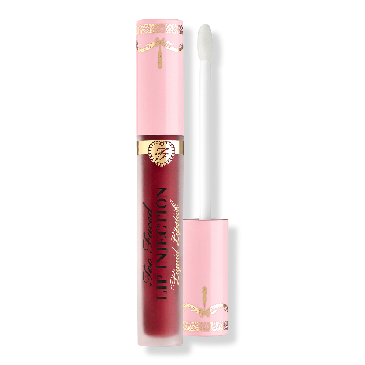 Too Faced Lip Injection Power Plumping Cream Liquid Lipstick, Boom Boom Pow, 0.10 oz