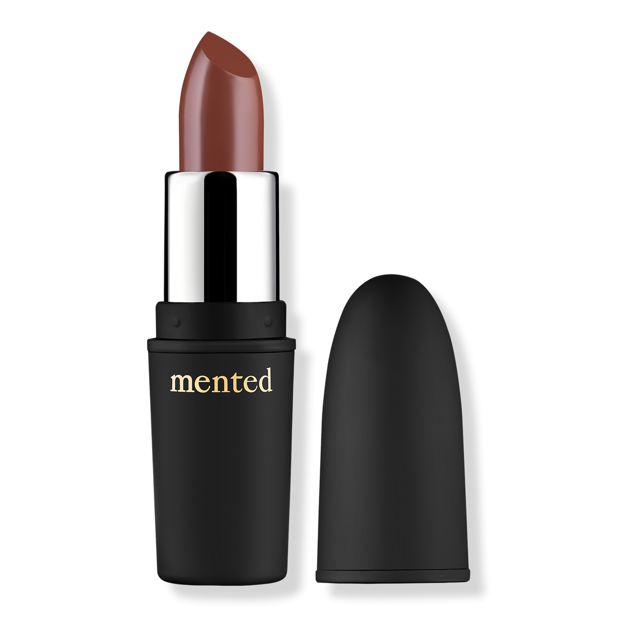mented cosmetics Semi-Matte Lipstick, Brown Bare