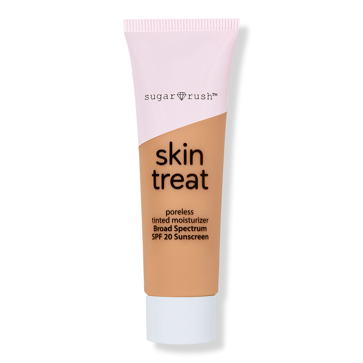 Tarte Sugar Rush, Travel Size Skin Treat Poreless Tinted Moisturizer Broad Spectrum, SPF 20, Medium, 0.33 oz
