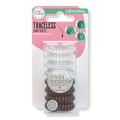Invisibobble ORIGINAL MultiPack, Crystal Clear & Pretzel Brown, 8 ea