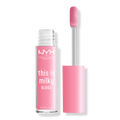 NYX Professional Makeup This Is Milky Gloss Hydrating Vegan Lip Gloss, Milk It Pink
