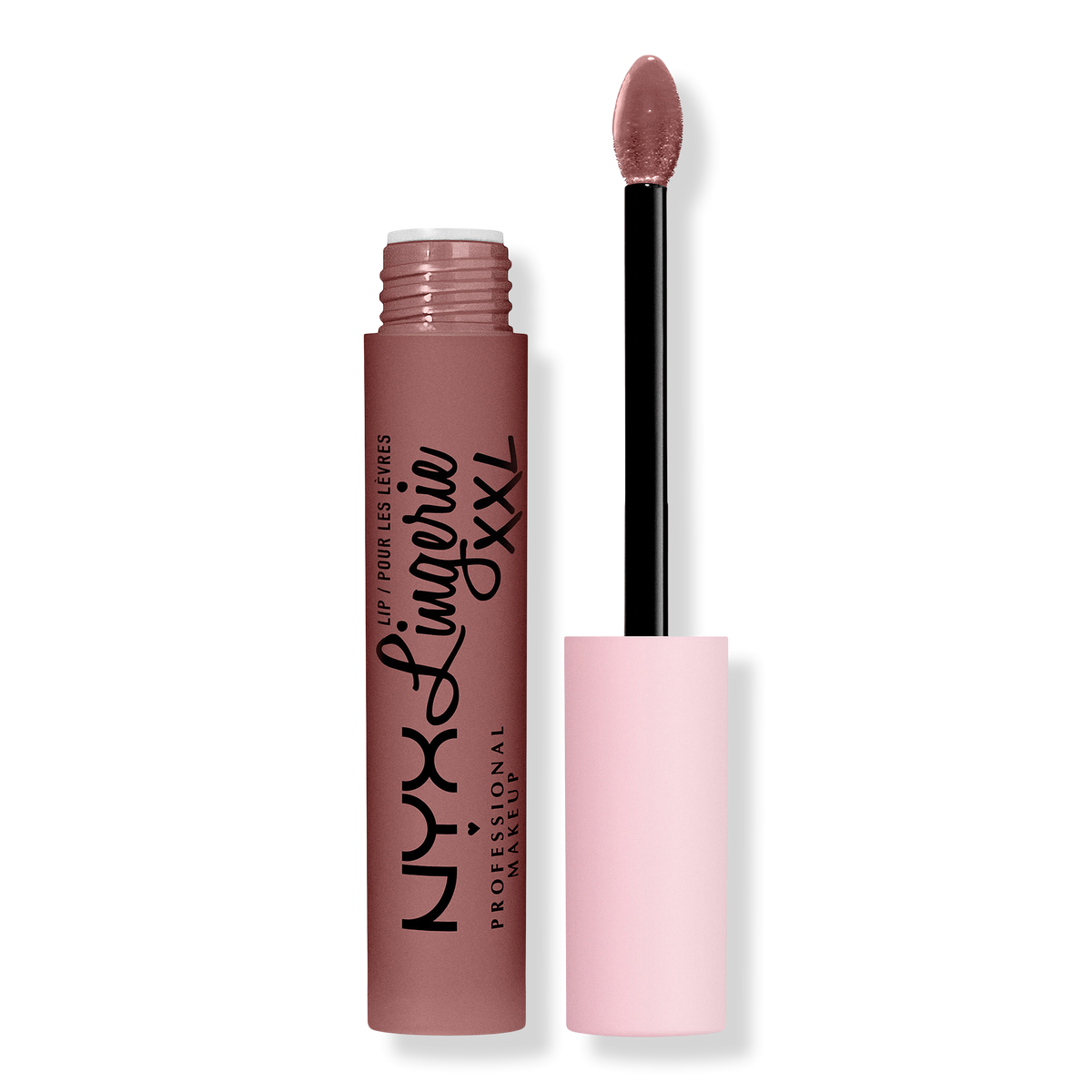 NYX Professional Makeup Lip Lingerie XXL Langanhaltender Matter Flüssiger Lippenstift, Unhooked, 0.13 oz