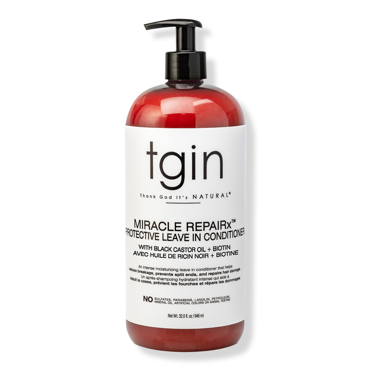 tgin Miracle RepaiRx Protective Leave In Conditioner, 32 oz