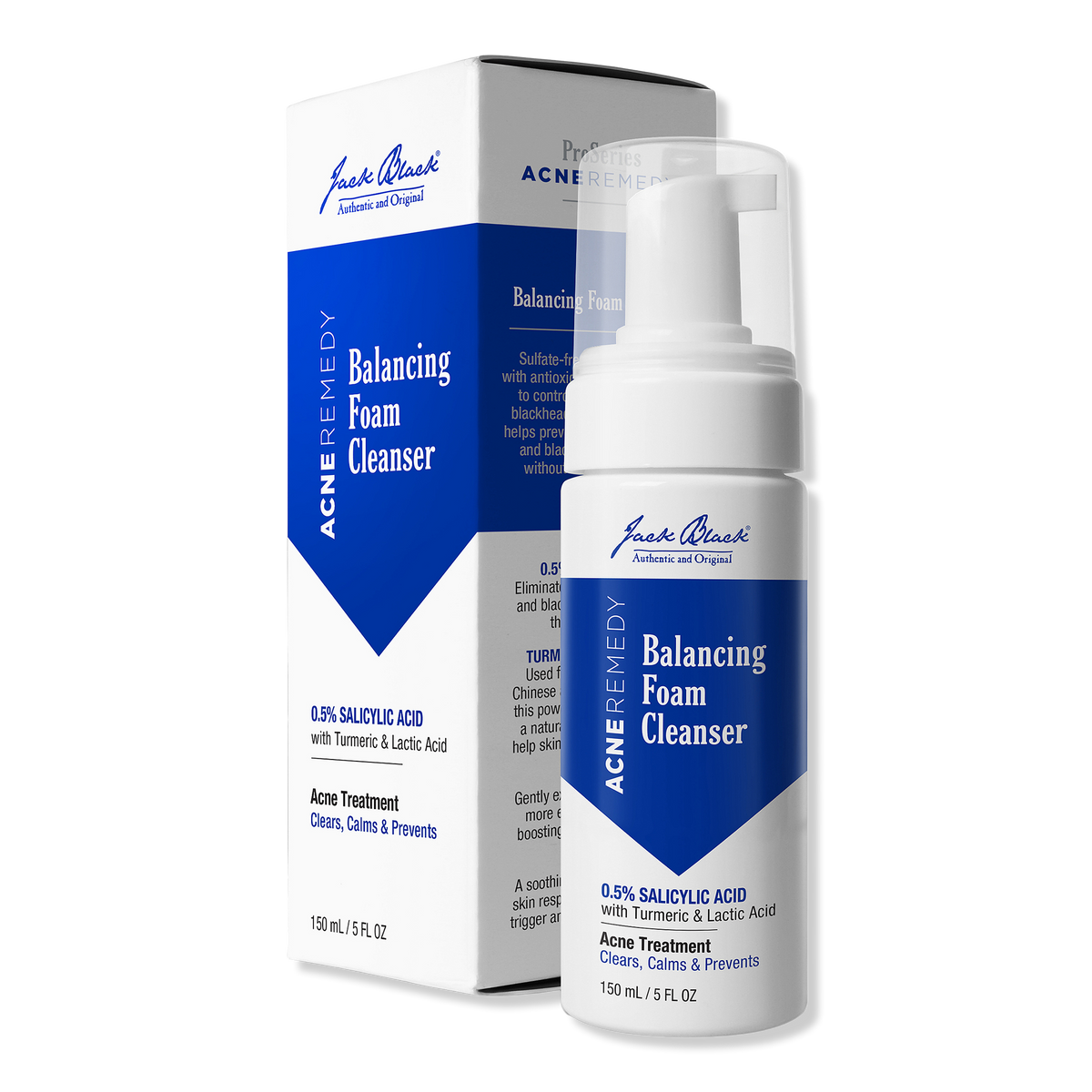Jack Black Acne Remedy Balancing Foam Cleanser Schaumreiniger 5 oz