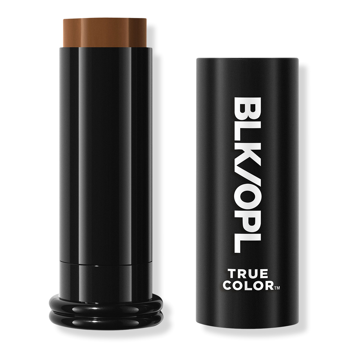 BLK/OPL TRUE COLOR Skin Perfecting Stick Foundation, SPF 15, Carob, 0.5 oz