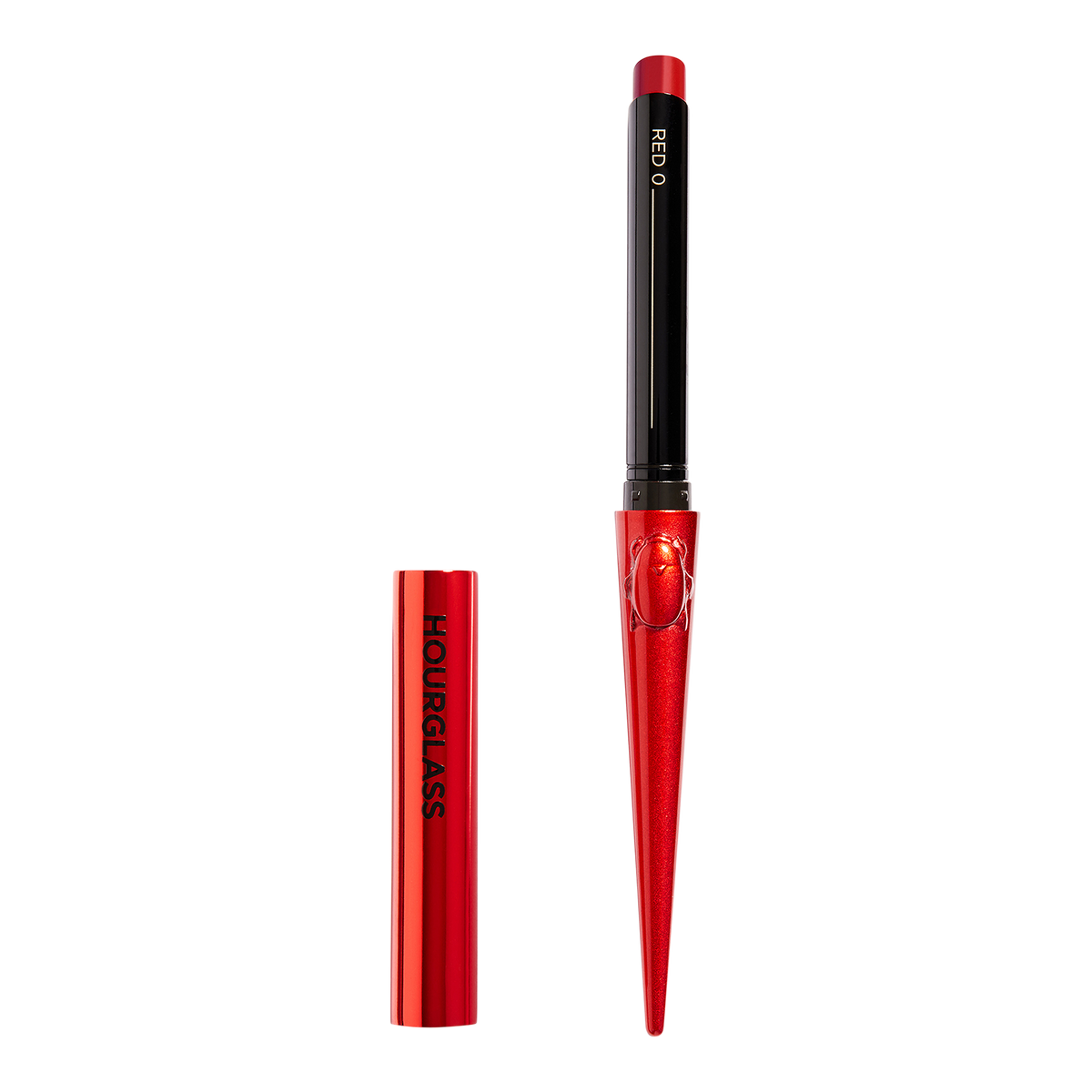 HOURGLASS Confession Ultra Slim High Intensity Refillable Lippenstift, Red 0, Red 0, 0.03 oz