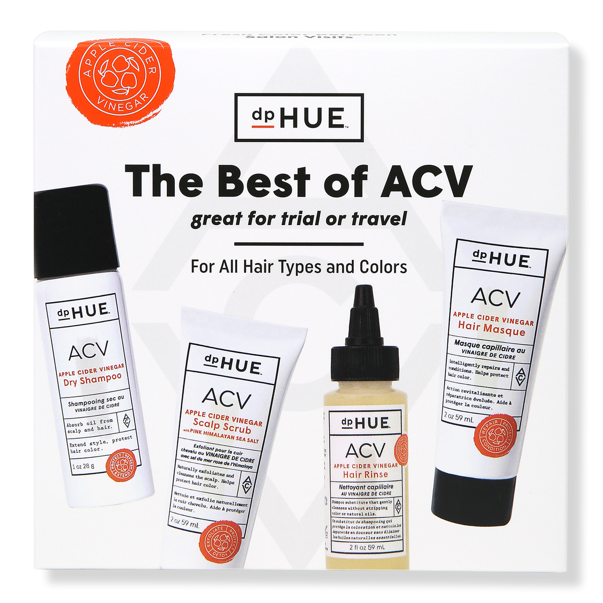 dpHUE Apple Cider Vinegar Travel Kit