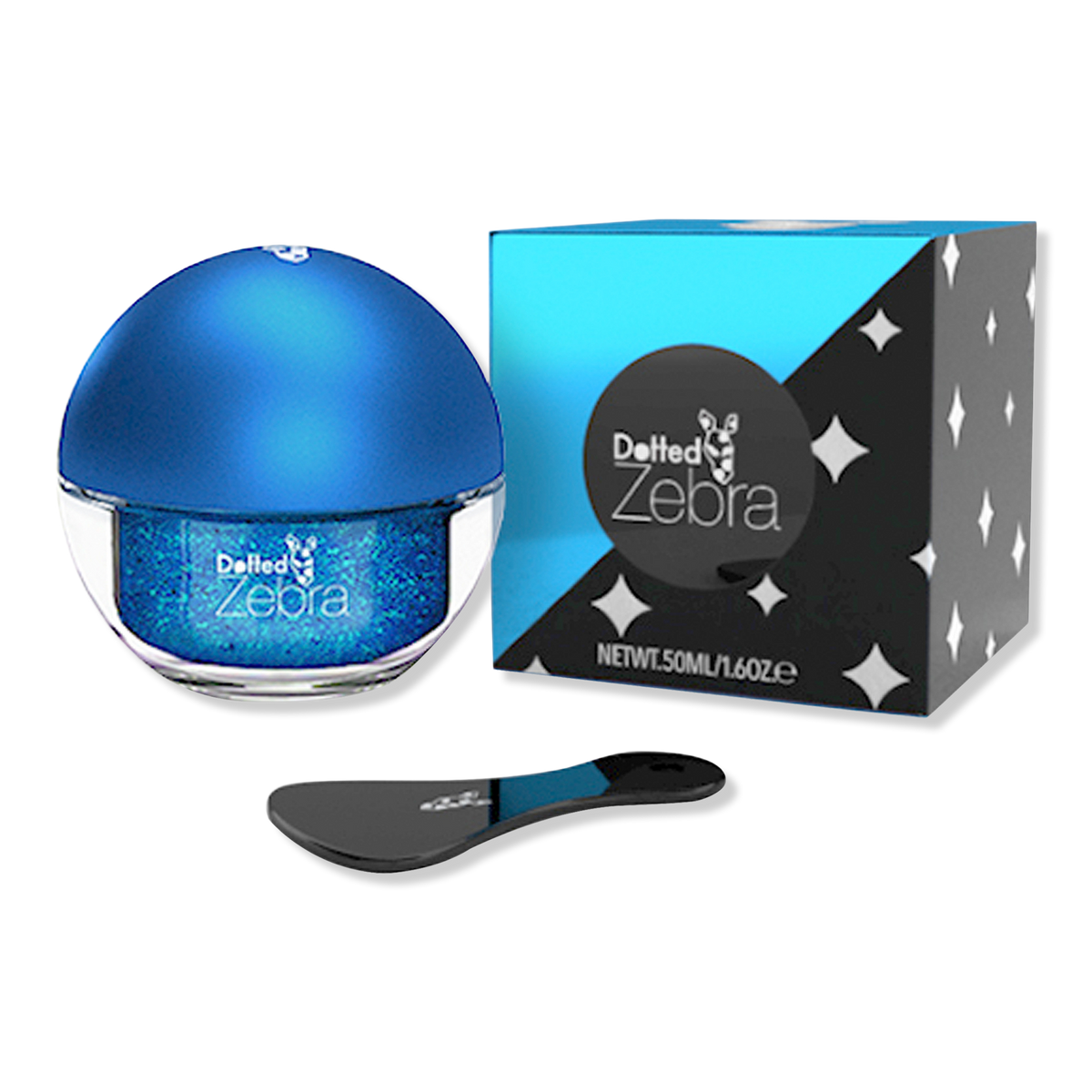Dotted Zebra Peel-Off Sapphire Sparkle Mask, 1.6 oz